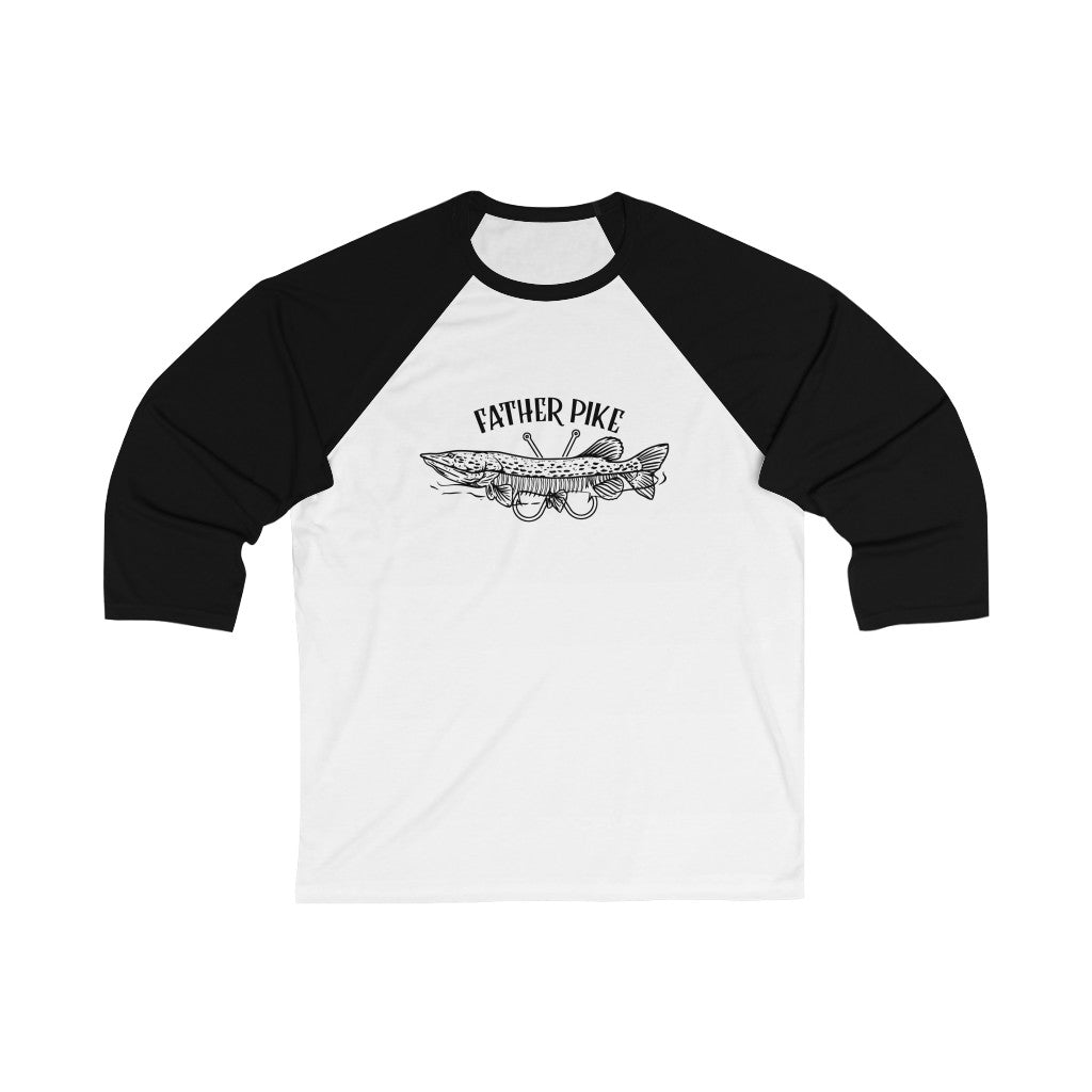 Unisex 3/4 Sleeve Baseball Tee