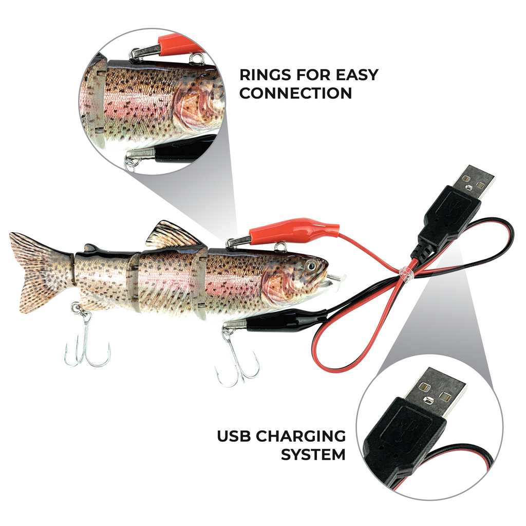 Father Pike 5 inch PERCH ELECTROUT