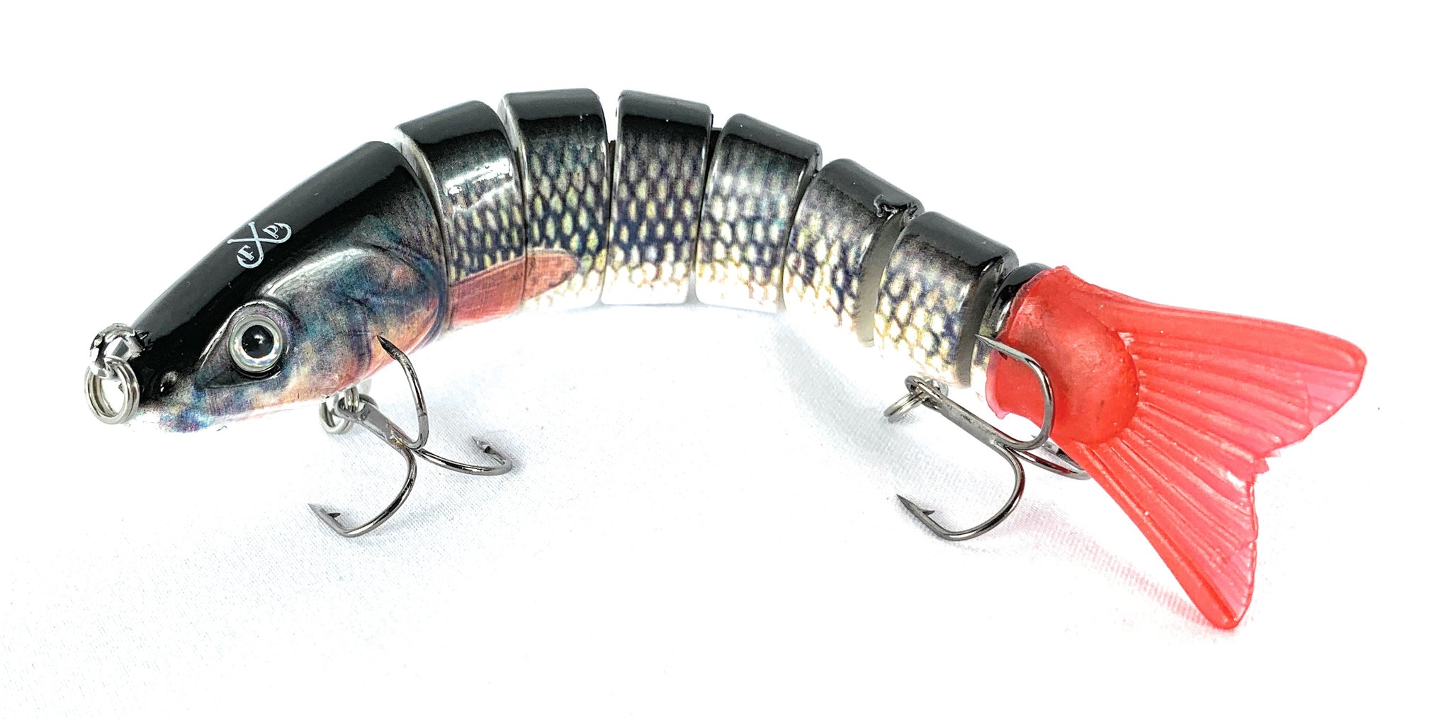 Swim Bait 5.5 Trout 8 Segments Authentic NICKY crank bait, fishing lure,  tough tackle, father pike, pike fishing – Father Pike