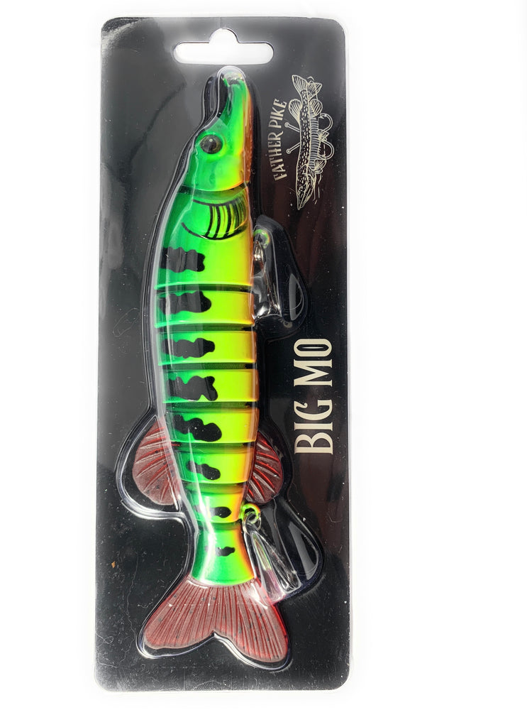 Swim Bait 8.25" Pike 9 Segments CAMBO BIG MO