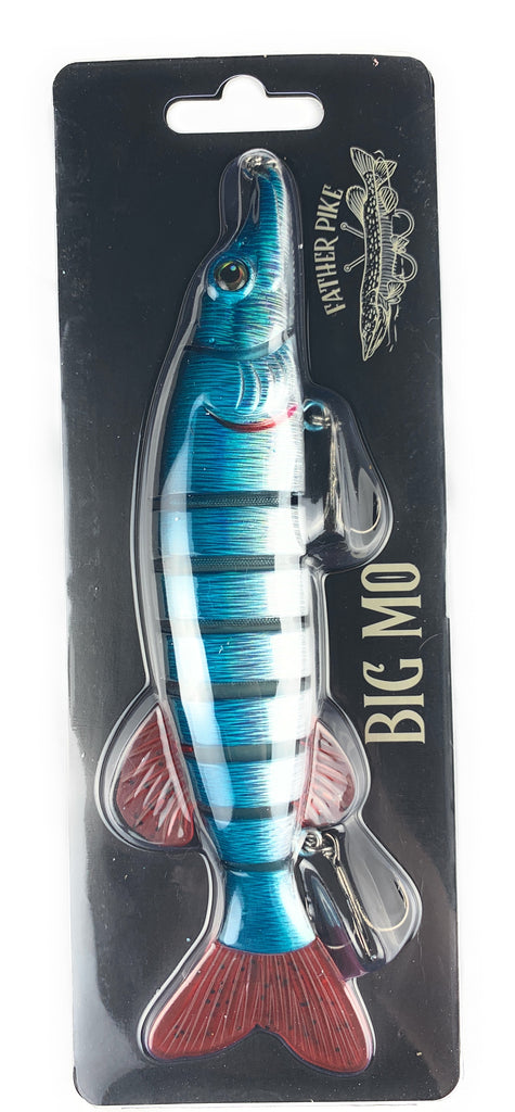 Swim Bait 8.25" Pike 9 Segments Diamond BIG MO