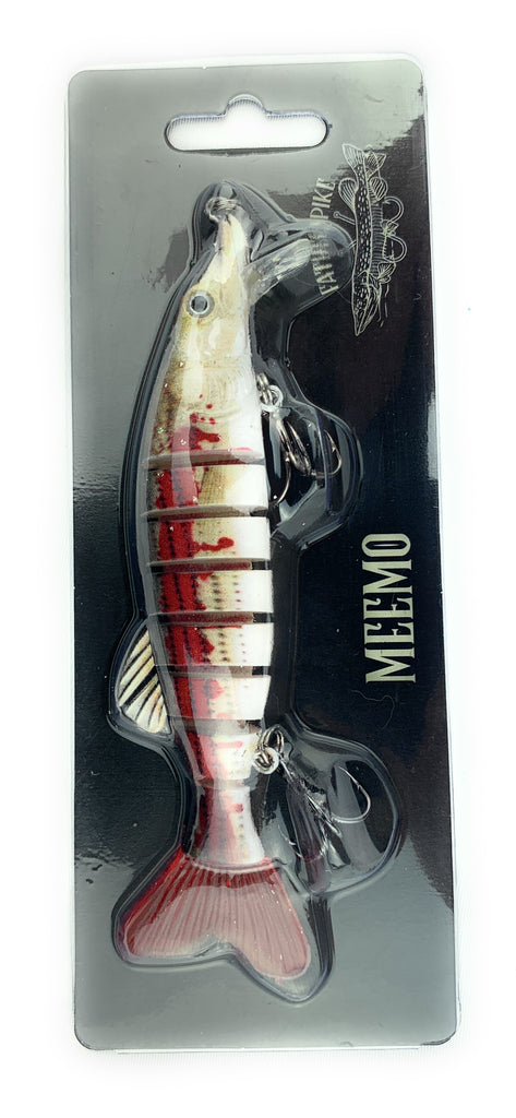 Swim Bait 4.75" Pike 8 Segments ZOMBIE MEEMO