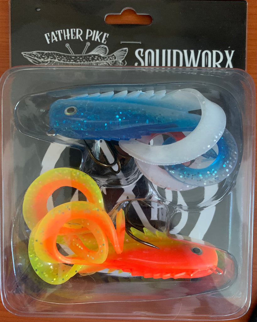 Squidworx 3 tail Pike Slayer Twin Pack