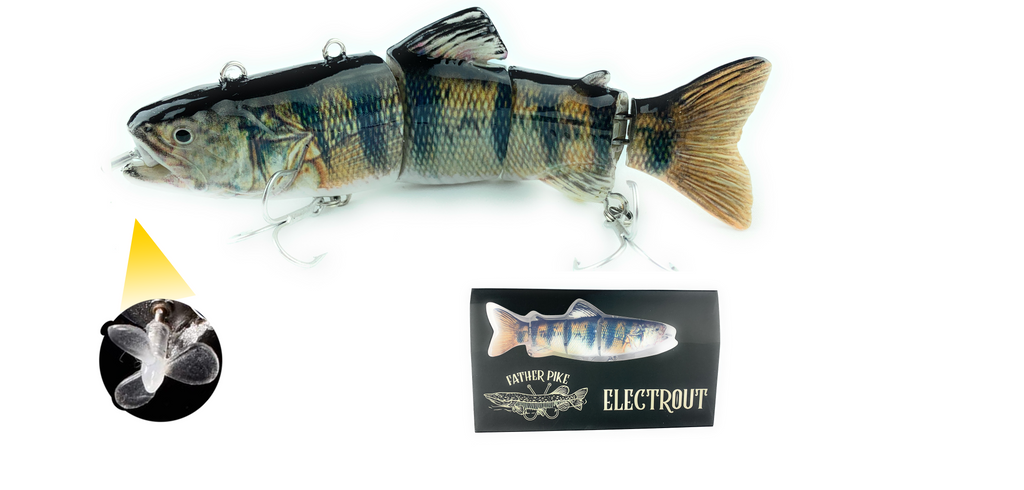 Father Pike 5 inch PERCH ELECTROUT