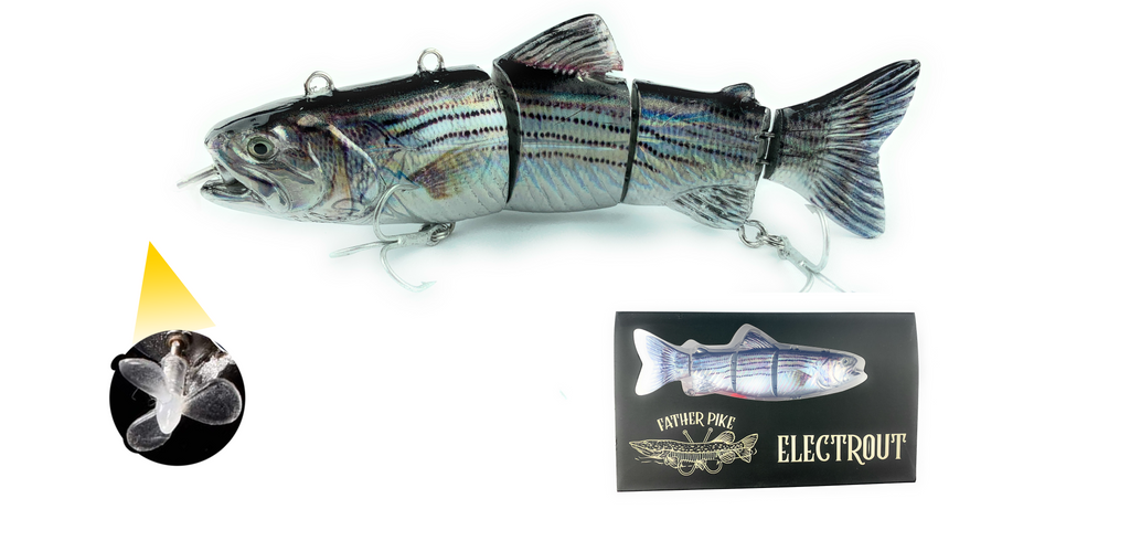 Father Pike 5 inch SILVER ELECTROUT