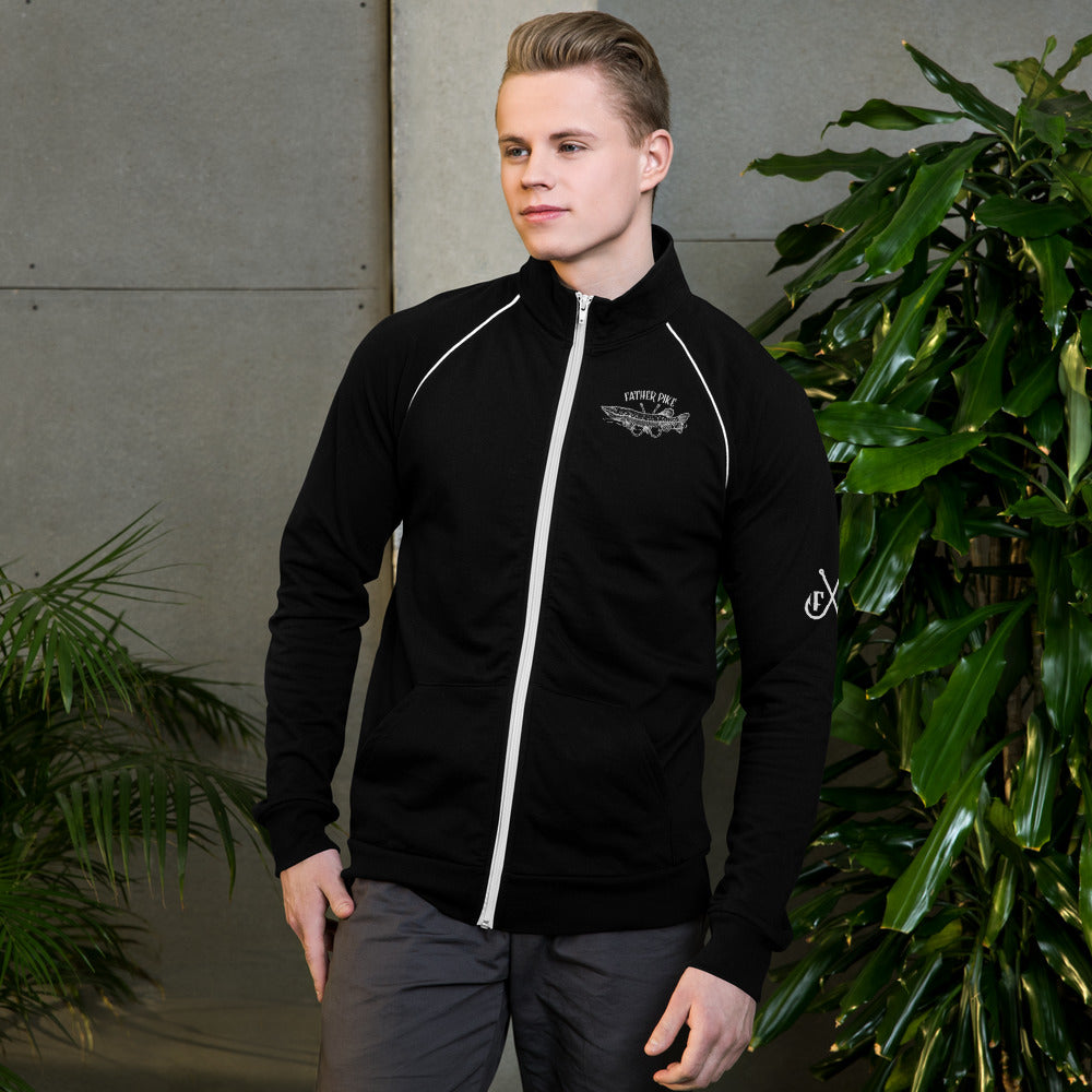 Mens Piped Fleece Jacket